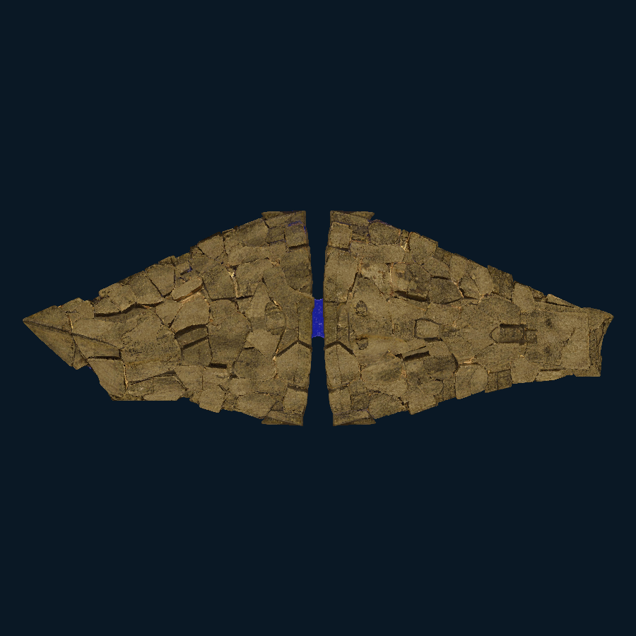 Brassfold — right model view