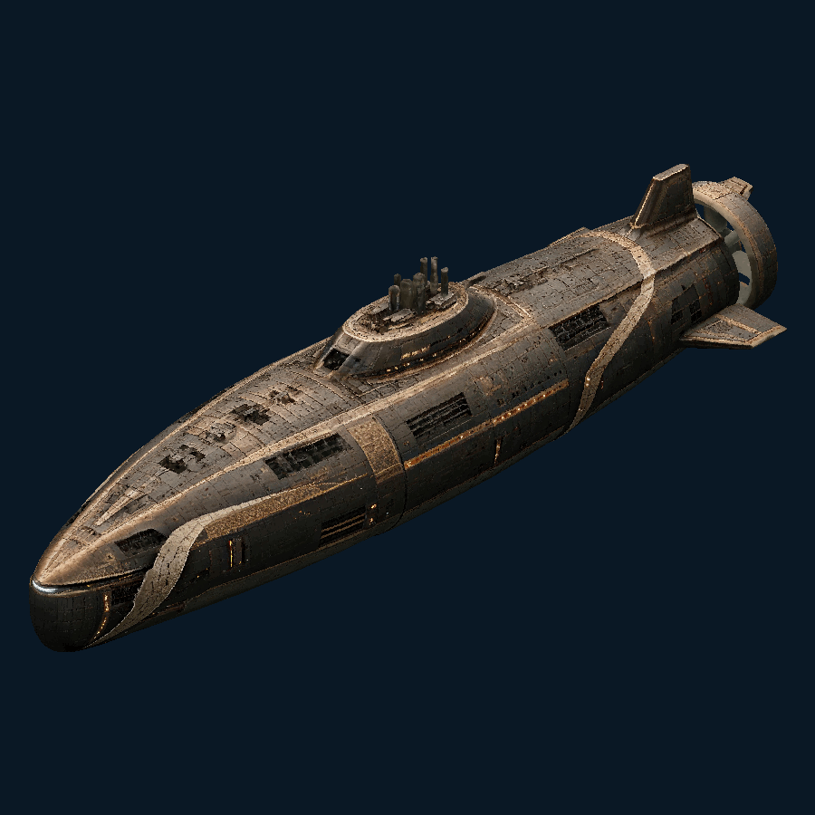 Gildedwake-class Undersea Cruiser — hero view