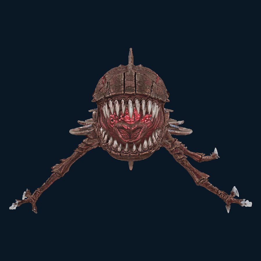 Iron Maw — front model view