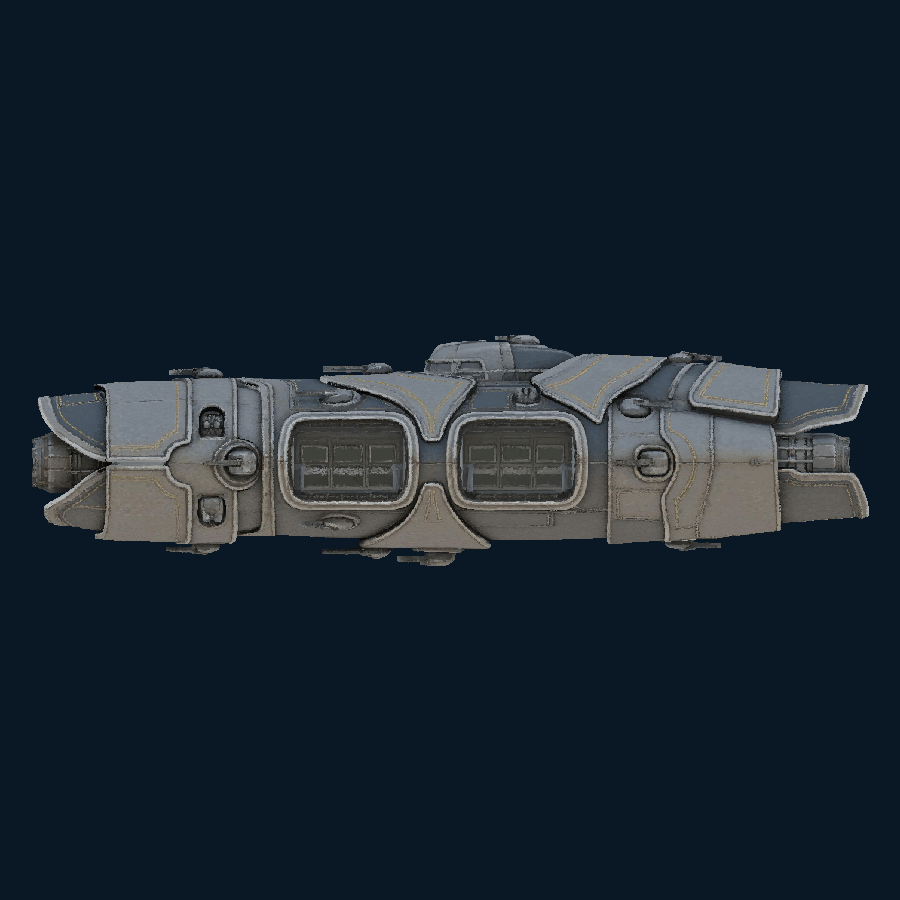 Ironcarapace — right model view