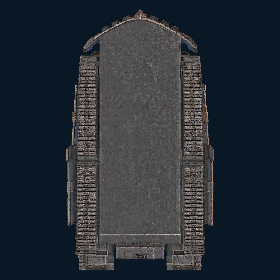 Ironhold — bottom model view