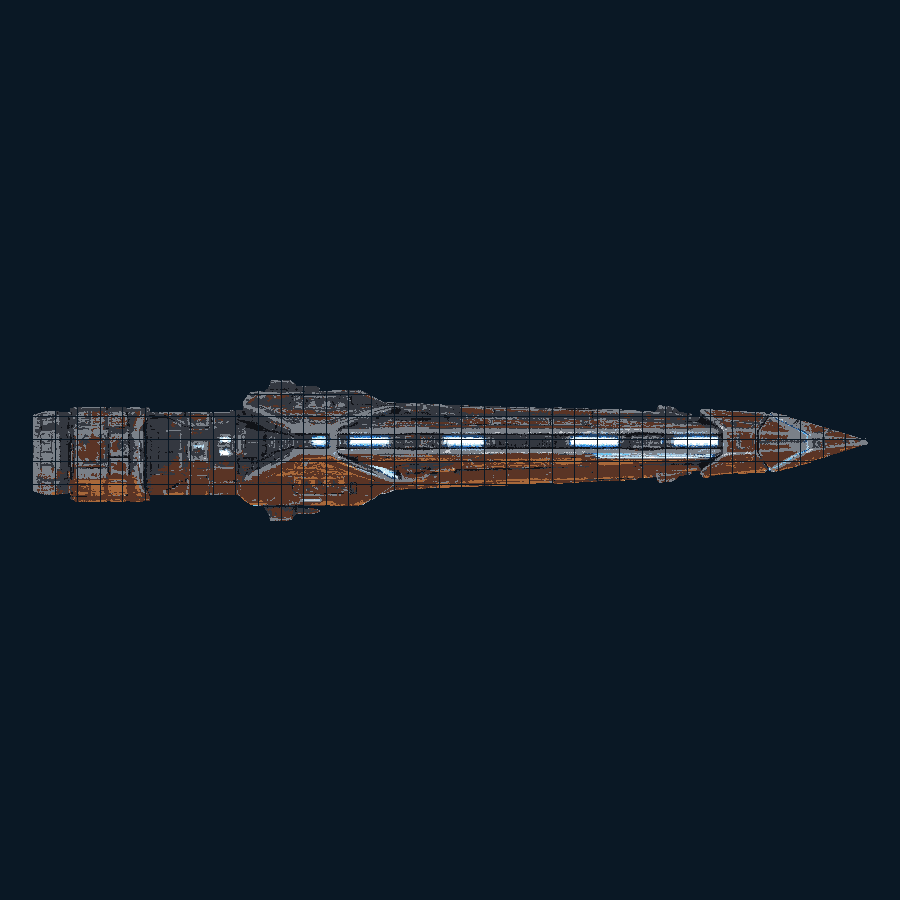 Nightwedge — left model view