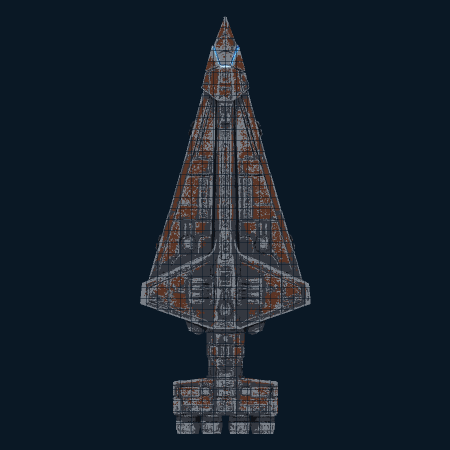 Nightwedge — top model view
