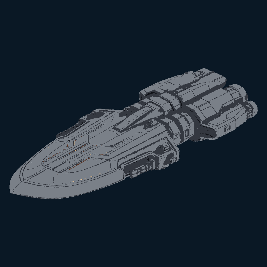 Obsidianwedge — hero model view