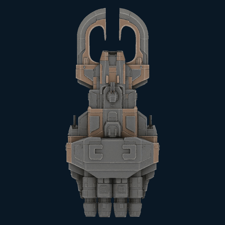StormArc — bottom model view