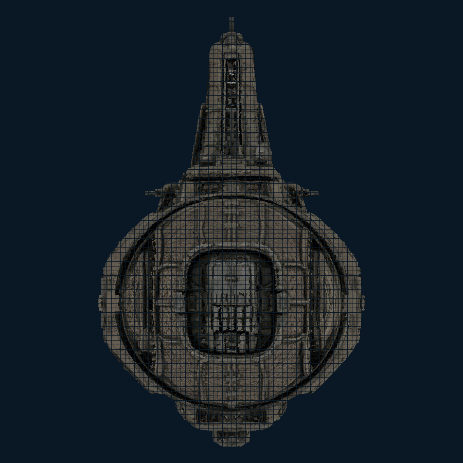 Stormmantle — front model view