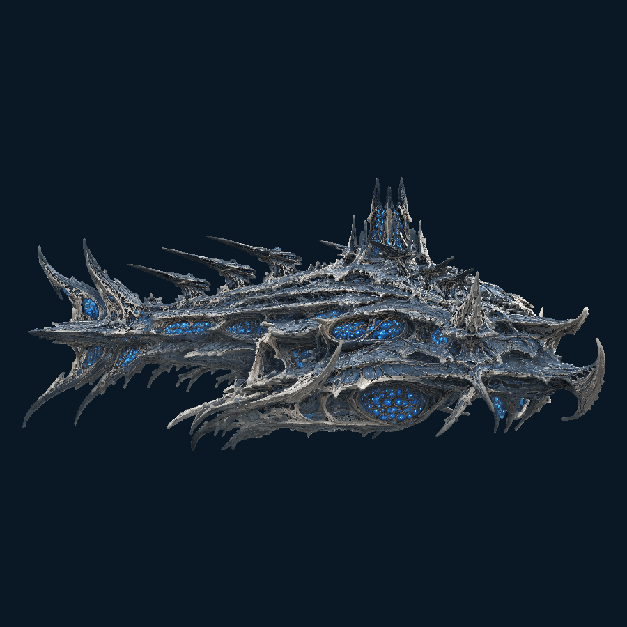 Stormwake Sovereign — left model view