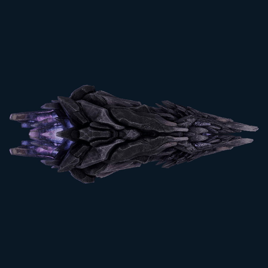 Threnody — left model view