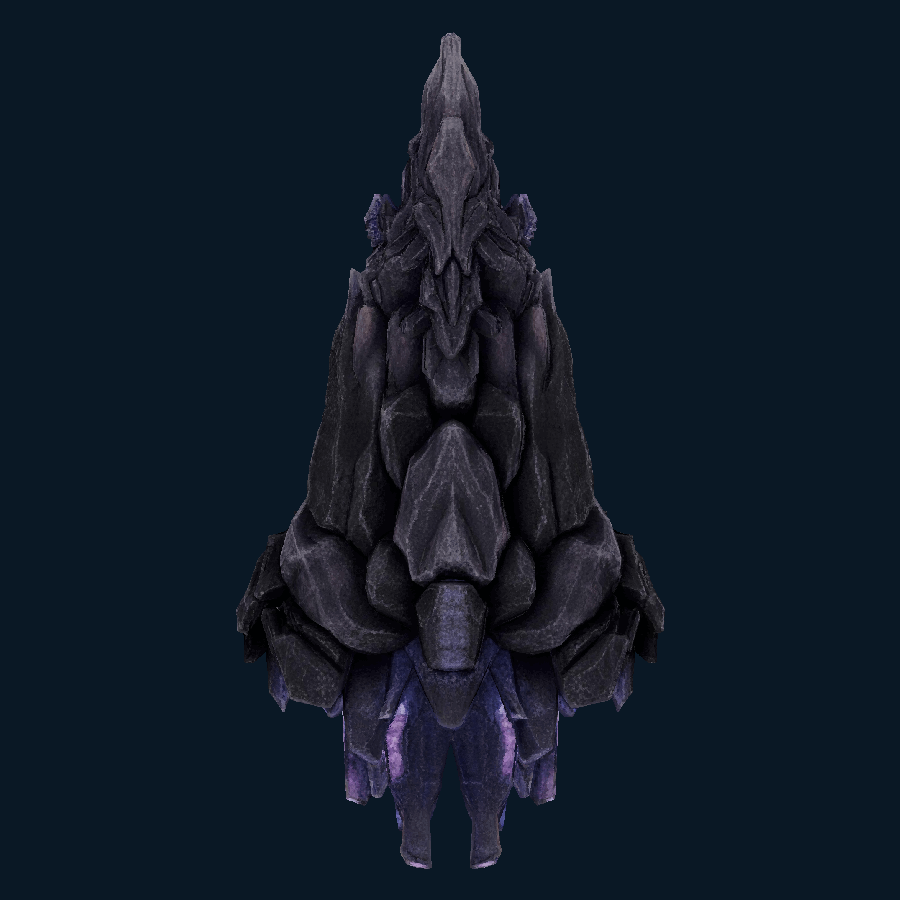 Threnody — top model view