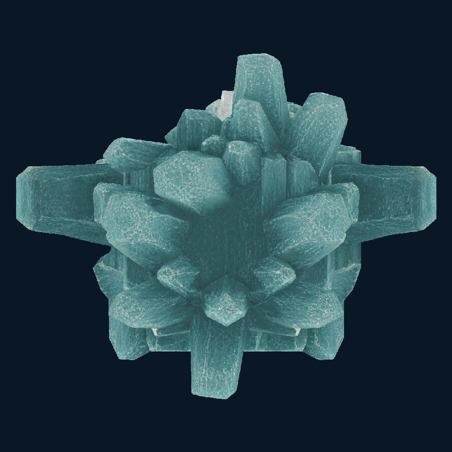 Turquoise — back view