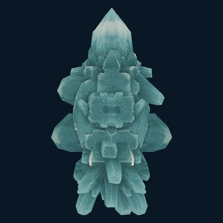 Turquoise — bottom view