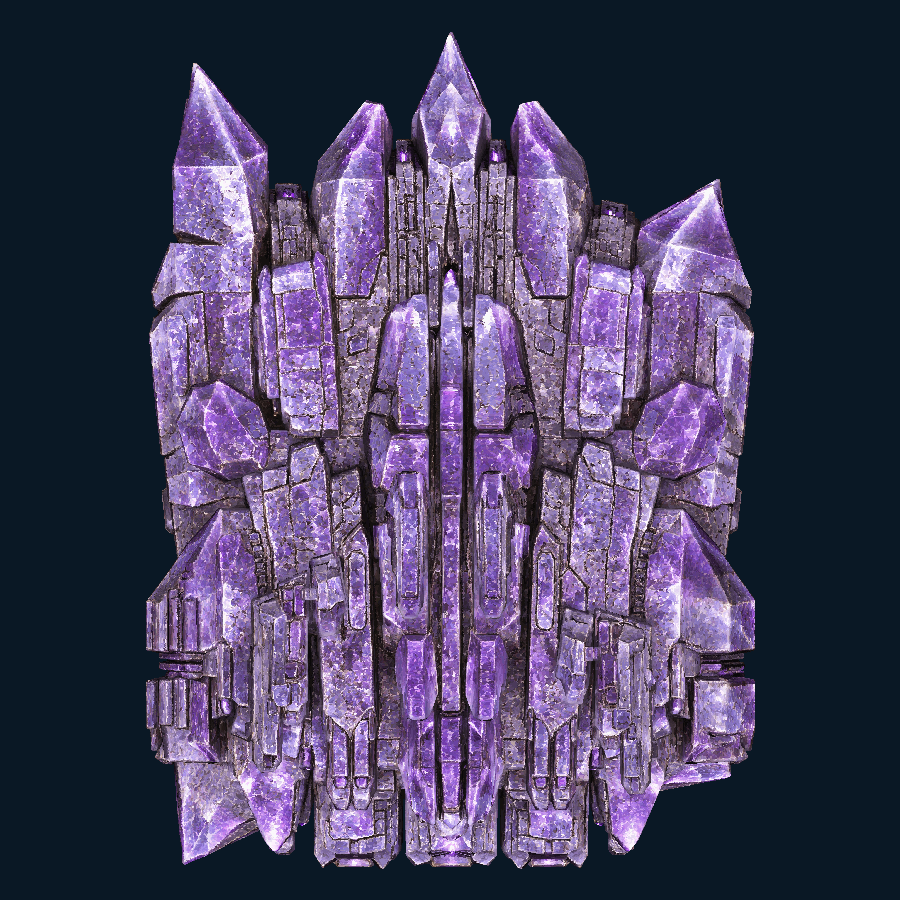 Violetcell Ground Bastion — top model view